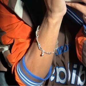 Vintage Sterling Silver Filigree Bracelet